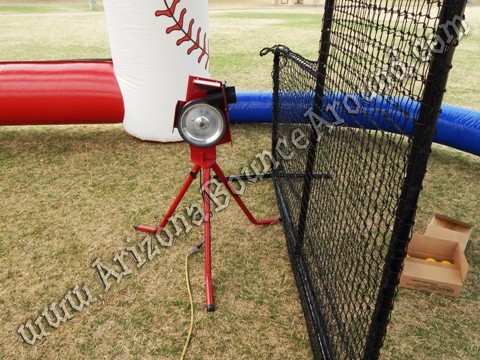 Inflatable batting cage rental Scottsdale, Arizona